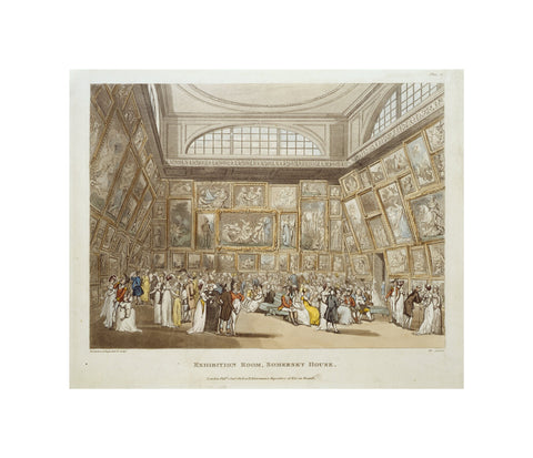 Exhibition Room Somerset House 1808