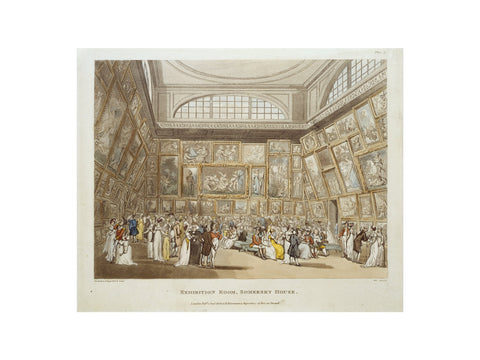 Exhibition Room Somerset House 1808