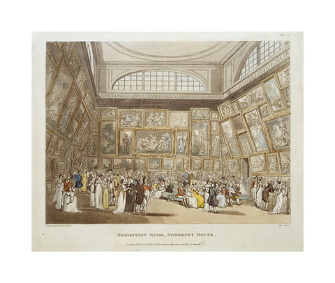 Exhibition Room Somerset House 1808