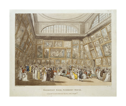 Exhibition Room Somerset House 1808