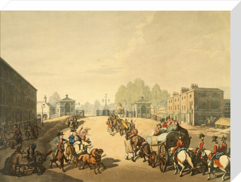 Entrance from Mile End or Whitechapel Turnpike 1798