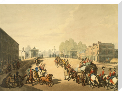 Entrance from Mile End or Whitechapel Turnpike 1798