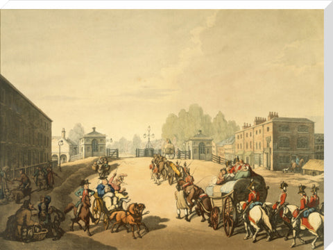 Entrance from Mile End or Whitechapel Turnpike 1798