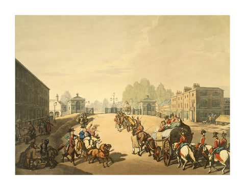 Entrance from Mile End or Whitechapel Turnpike 1798