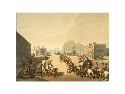 Entrance from Mile End or Whitechapel Turnpike 1798