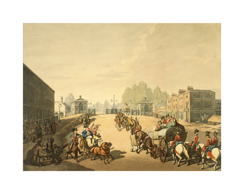 Entrance from Mile End or Whitechapel Turnpike 1798