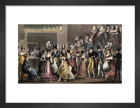 Tom and Jerry in the Saloon at Covent Garden 1821