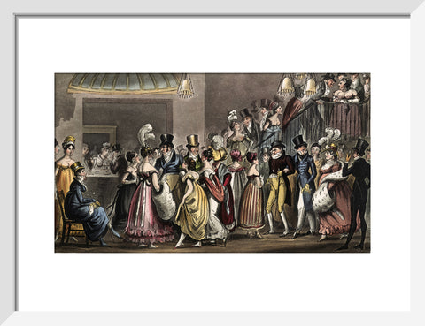 Tom and Jerry in the Saloon at Covent Garden 1821