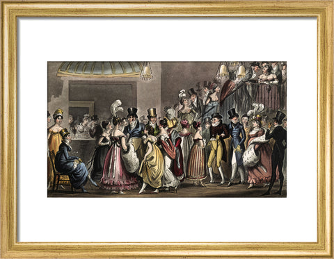 Tom and Jerry in the Saloon at Covent Garden 1821