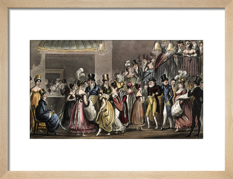 Tom and Jerry in the Saloon at Covent Garden 1821