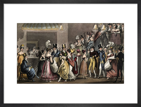 Tom and Jerry in the Saloon at Covent Garden 1821