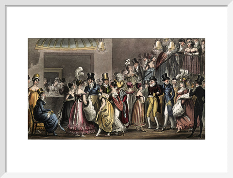 Tom and Jerry in the Saloon at Covent Garden 1821