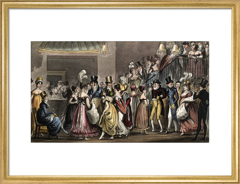 Tom and Jerry in the Saloon at Covent Garden 1821