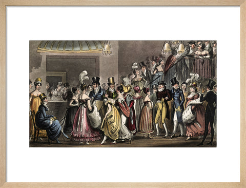Tom and Jerry in the Saloon at Covent Garden 1821