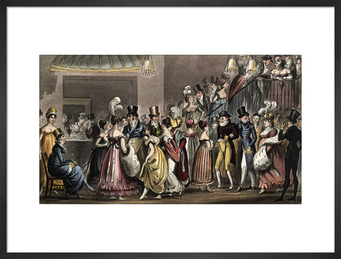 Tom and Jerry in the Saloon at Covent Garden 1821