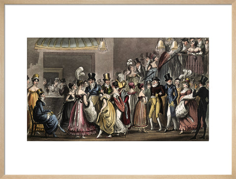 Tom and Jerry in the Saloon at Covent Garden 1821