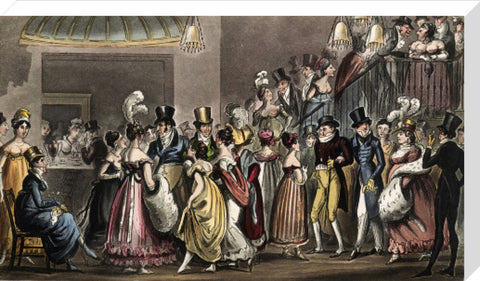 Tom and Jerry in the Saloon at Covent Garden 1821