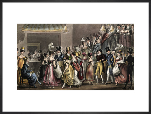 Tom and Jerry in the Saloon at Covent Garden 1821