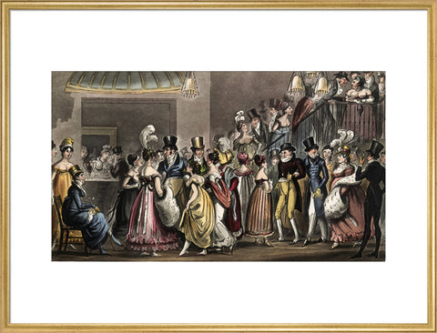 Tom and Jerry in the Saloon at Covent Garden 1821