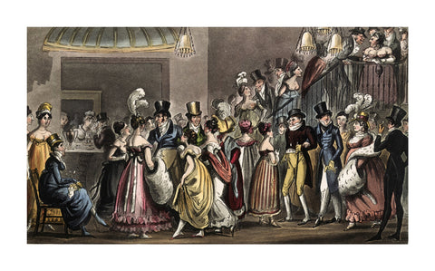 Tom and Jerry in the Saloon at Covent Garden 1821