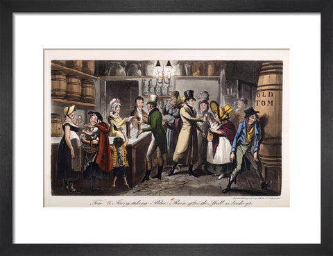 Tom and Jerry taking Blue Ruin after the Spell is broke up 1821