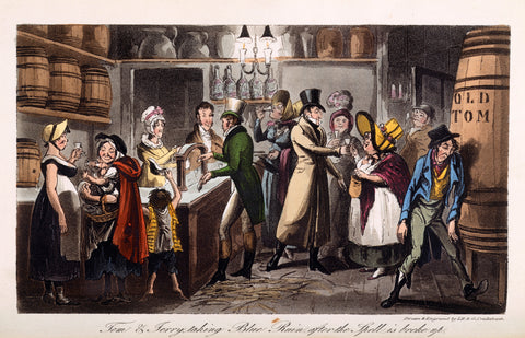 Tom and Jerry taking Blue Ruin after the Spell is broke up 1821