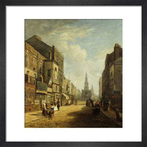 The Strand Looking Eastwards from Exeter Change 1824