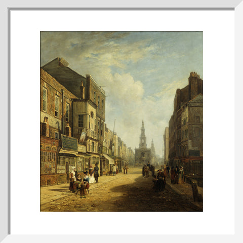 The Strand Looking Eastwards from Exeter Change 1824