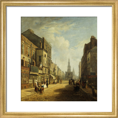 The Strand Looking Eastwards from Exeter Change 1824