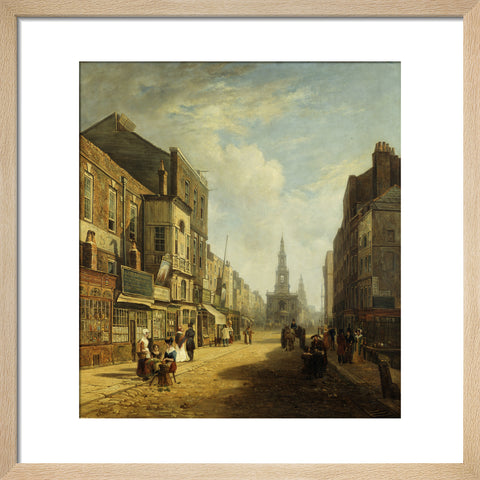 The Strand Looking Eastwards from Exeter Change 1824