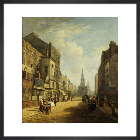 The Strand Looking Eastwards from Exeter Change 1824