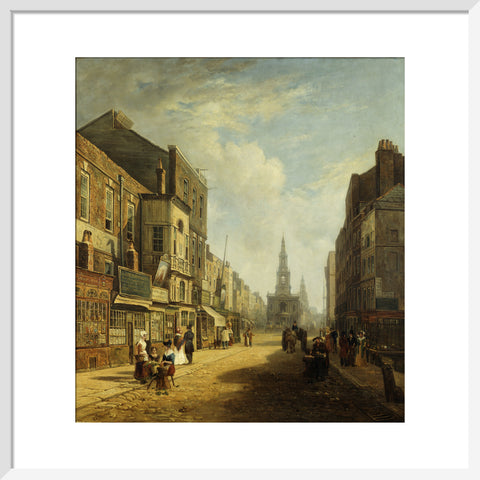 The Strand Looking Eastwards from Exeter Change 1824