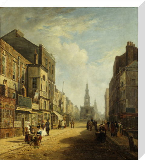 The Strand Looking Eastwards from Exeter Change 1824