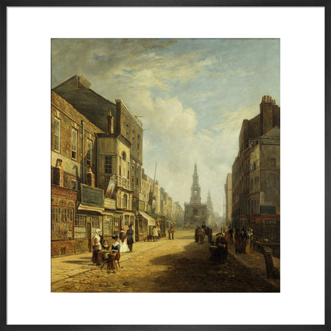 The Strand Looking Eastwards from Exeter Change 1824