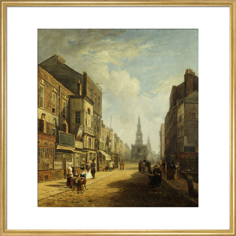 The Strand Looking Eastwards from Exeter Change 1824