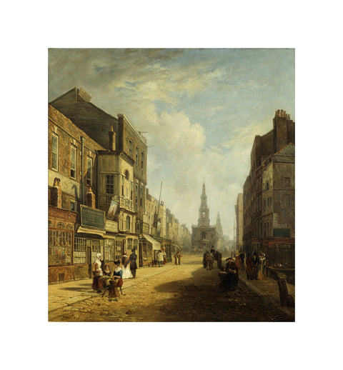 The Strand Looking Eastwards from Exeter Change 1824