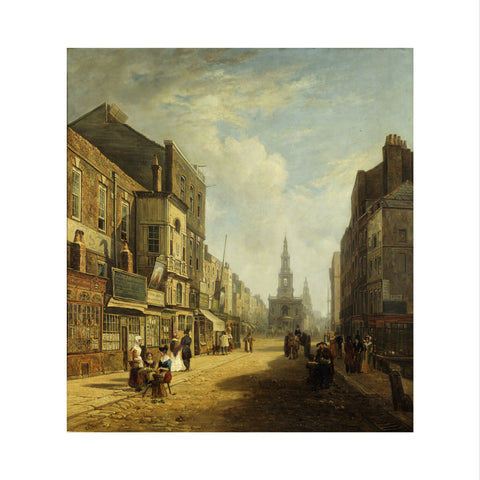 The Strand Looking Eastwards from Exeter Change 1824