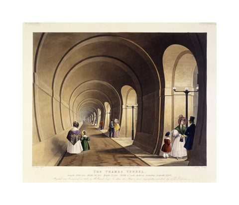 The Thames Tunnel 1835
