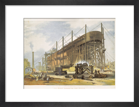 The Great Eastern on Stocks 1857