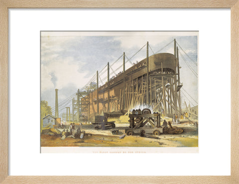 The Great Eastern on Stocks 1857