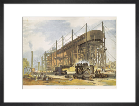 The Great Eastern on Stocks 1857