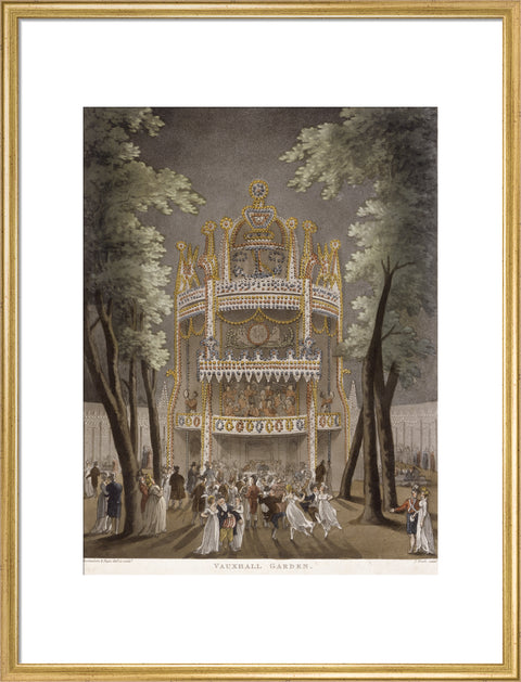 Vauxhall Garden 1809