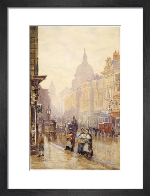 Two Flower Sellers in Cannon Street near Walbrook 1839