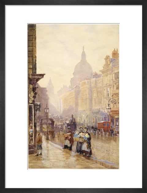 Two Flower Sellers in Cannon Street near Walbrook 1839