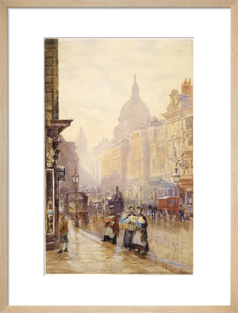 Two Flower Sellers in Cannon Street near Walbrook 1839