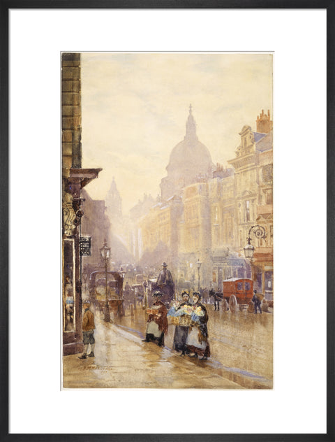 Two Flower Sellers in Cannon Street near Walbrook 1839