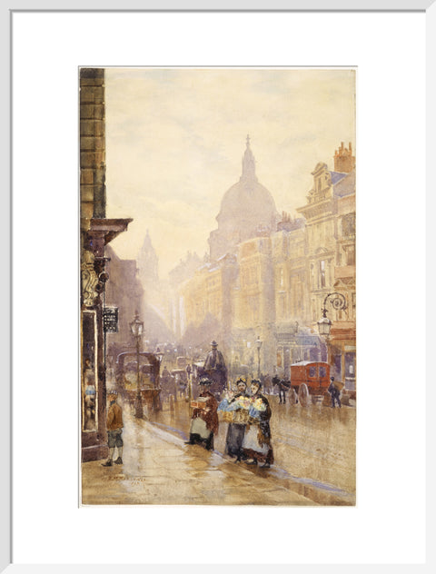 Two Flower Sellers in Cannon Street near Walbrook 1839