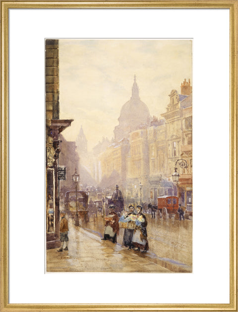 Two Flower Sellers in Cannon Street near Walbrook 1839