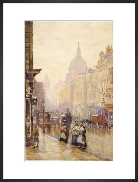 Two Flower Sellers in Cannon Street near Walbrook 1839