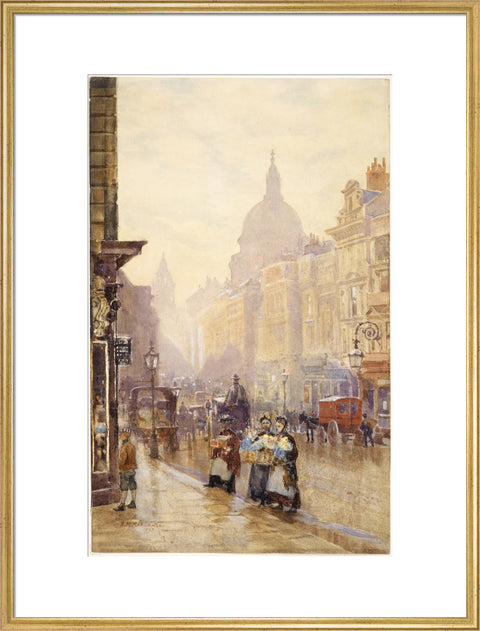 Two Flower Sellers in Cannon Street near Walbrook 1839